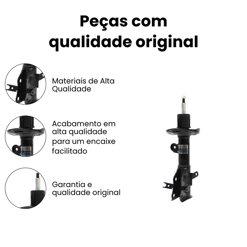 Amortecedor Dianteiro Direito Honda Civic G9 2012-2016 - Imagem 3