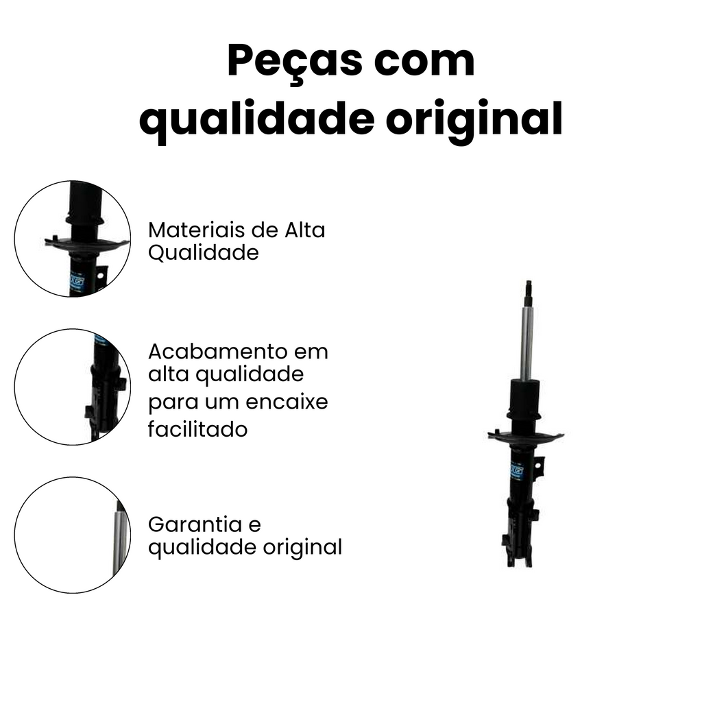 Amortecedor Dianteiro Esquerdo Hyundai Creta - Imagem 3