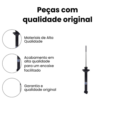 Amortecedor Traseiro Direito/Esquerdo Volkswagen Gol - Imagem 3