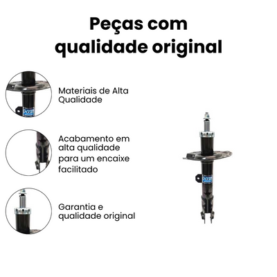 AMORTECEDOR DIANTEIRO DIREITO MITSUBISHI HG-41354 - Imagem 3
