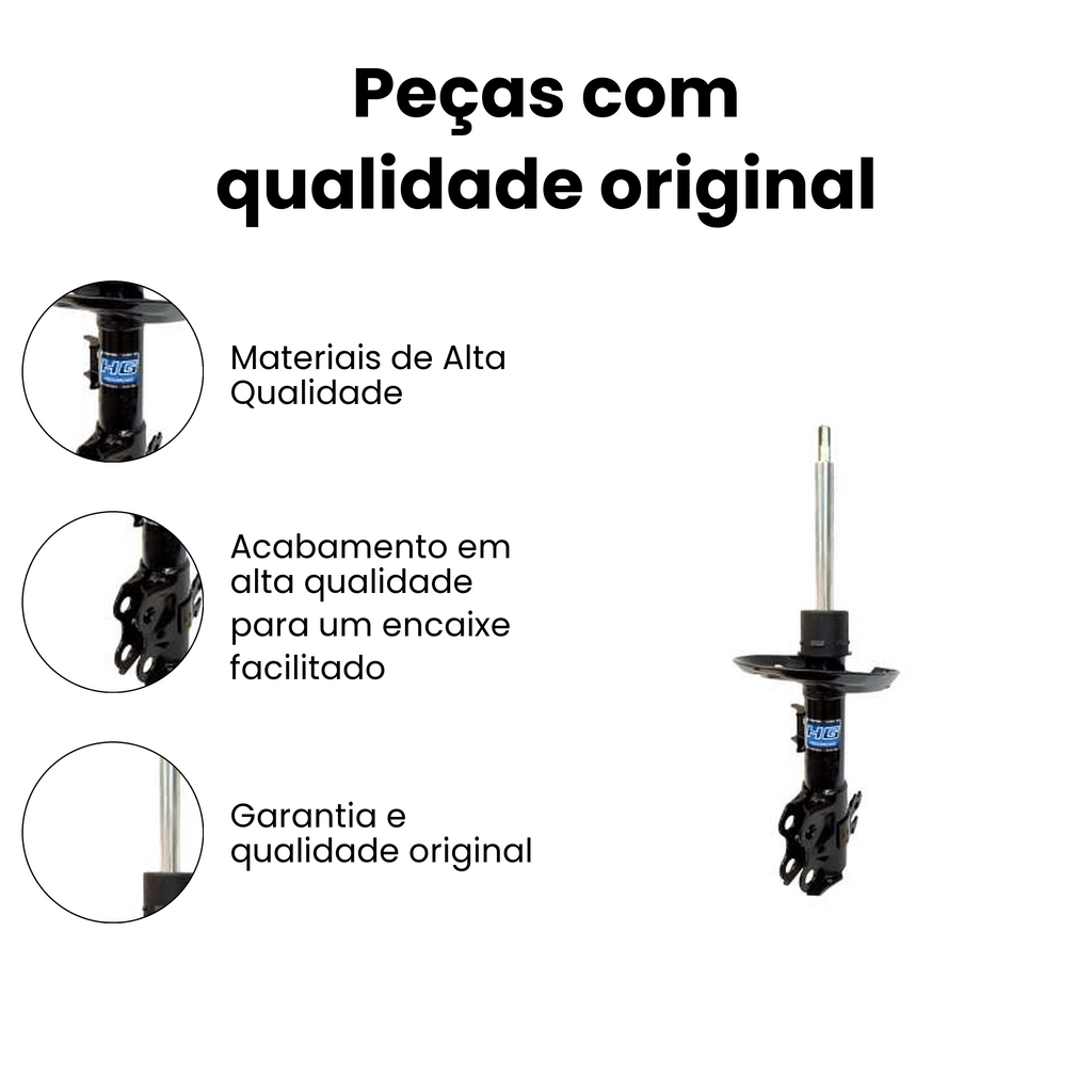 Amortecedor Dianteiro Esquerdo Toyota Prius 2011-2021 - Imagem 3