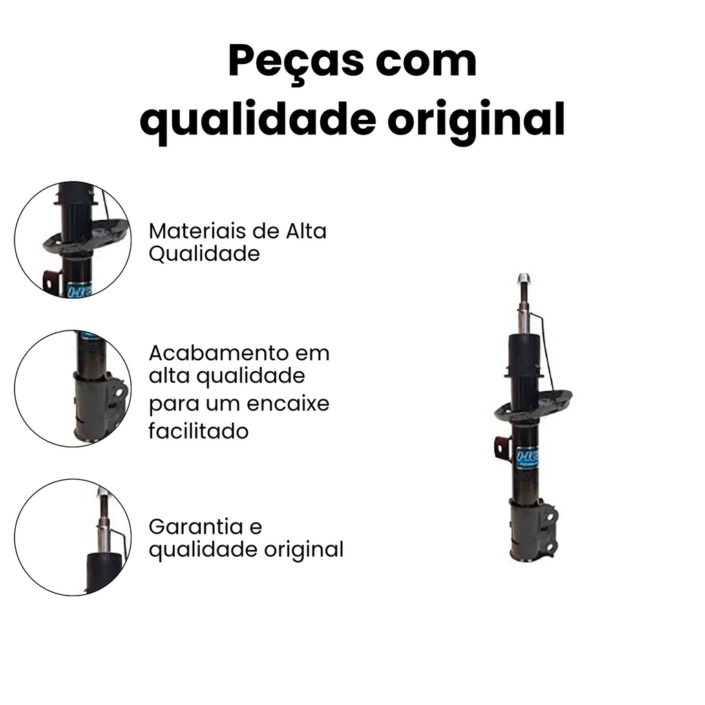 Amortecedor Dianteiro Esquerdo Hyundai HB20 - Imagem 3