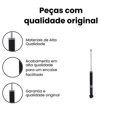 Amortecedor Traseiro Direito/Esquerdo Jetta - Imagem 3