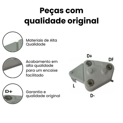 Regulador de Tensão 14.8V Kadett Monza - IKRO - Imagem 3