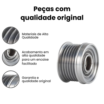 POLIA DA RODA LIVRE - JETTA JETTA (IKRO IK7017) - Imagem 3