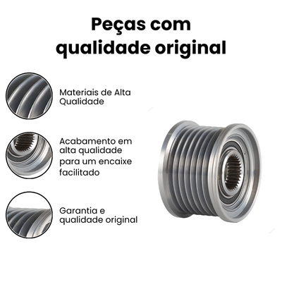 Polia Roda Livre IKRO Duster/Oroch - IK7026 - Imagem 3