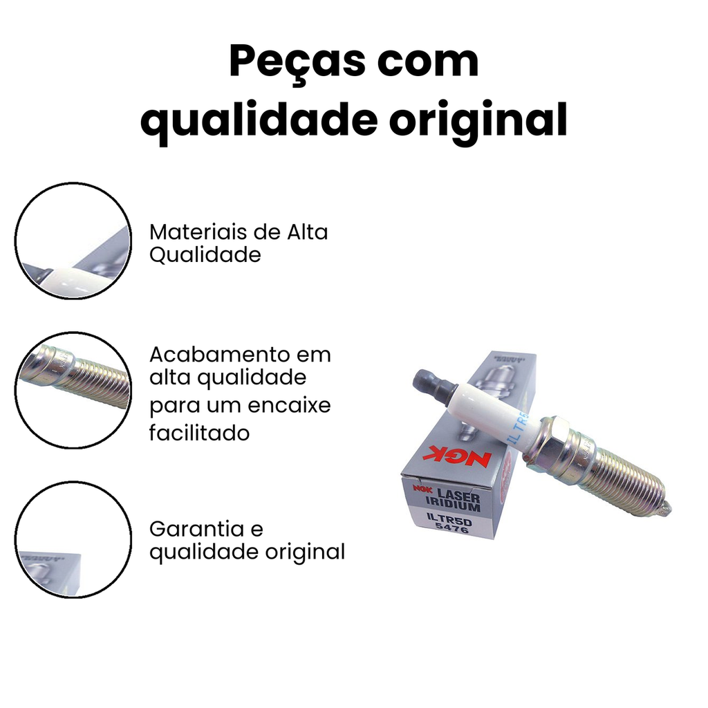 Vela de Ignição MAGNETI MARELLI ILTR5D Captiva - Imagem 3