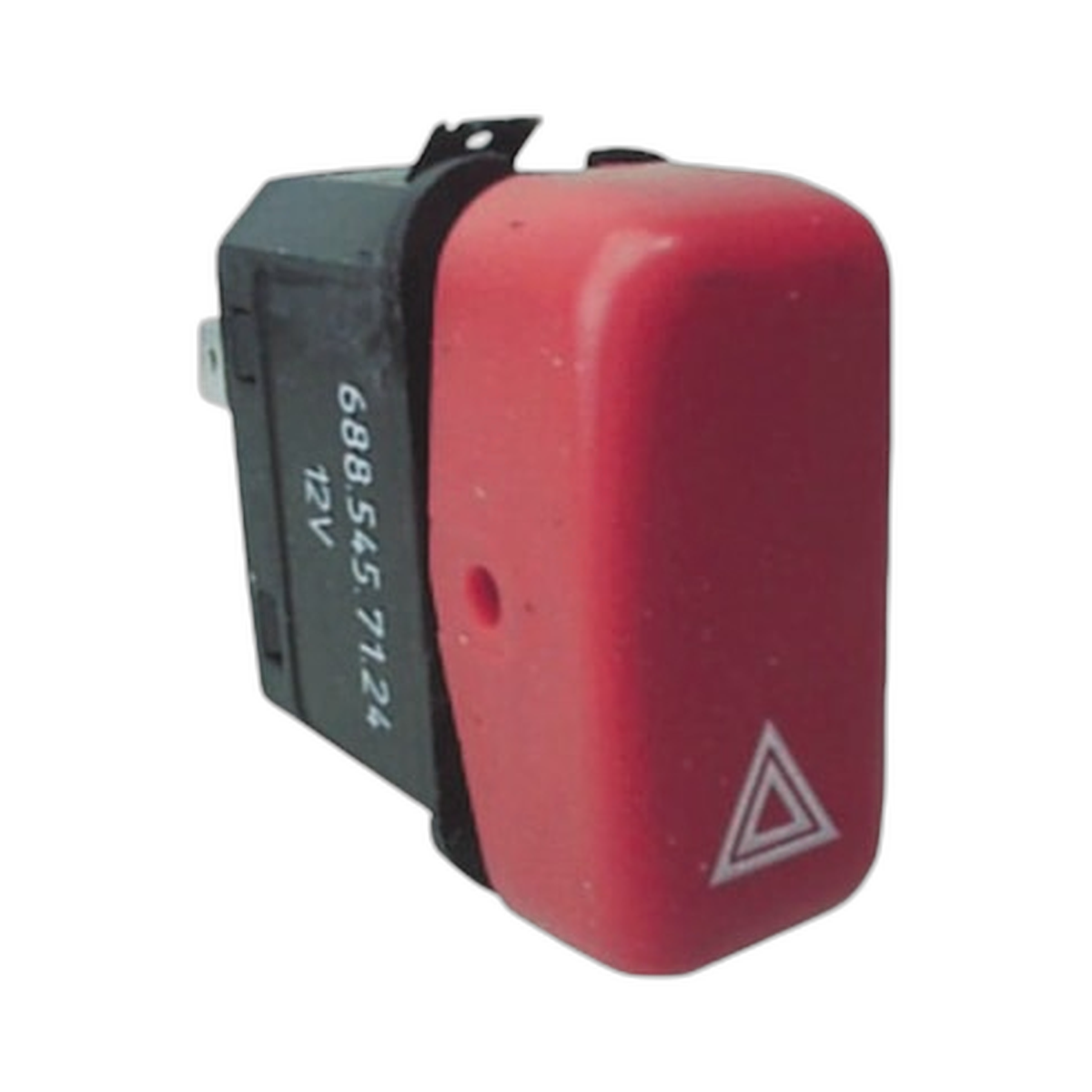 Chave Comutadora Luz Emergência 12V Vermelha - O O