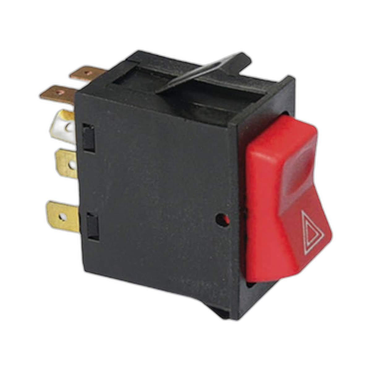 Chave Comutadora Luz Emergência 24V Vermelha 12-170 16-200
