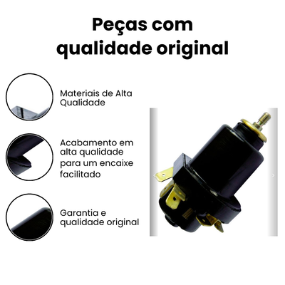Chave de Luz 12V do Farol - Kombi Kombi - Imagem 3