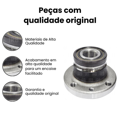 Cubo de Roda Traseiro Marea - IRB - IR18645 - Imagem 3