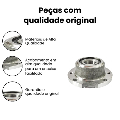 CUBO DE RODA TRASEIRO - SIENA PALIO (IRB) - Imagem 3