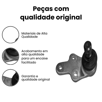 Pivo Suspensão Dianteiro Esq. Inferior Focus 2013-2019 - Imagem 3