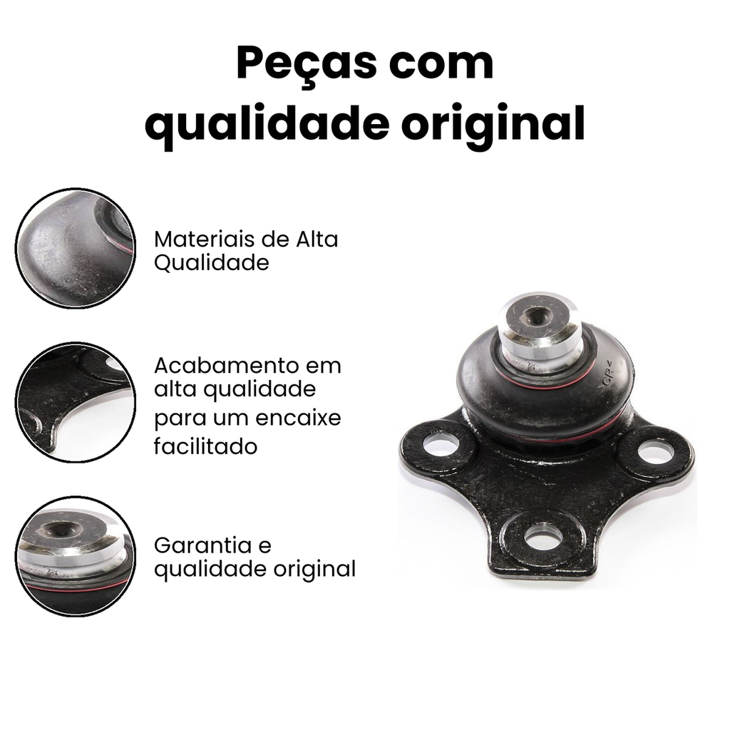 Pivô Suspensão Dianteira Inf. TRW Golf - JBJ210 - Imagem 3