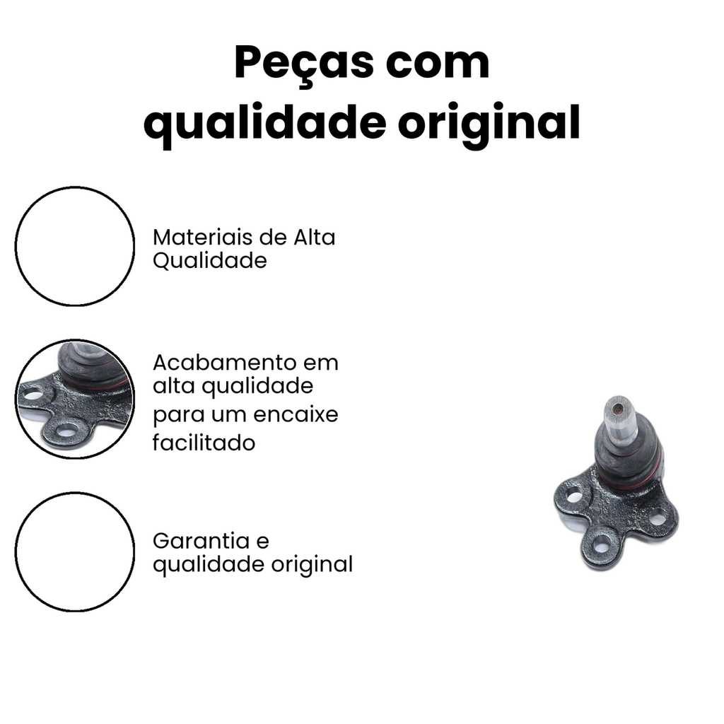 Pivo Suspensão Dianteira Onix (Dir/Esq) TRW JBJ451 - Imagem 3