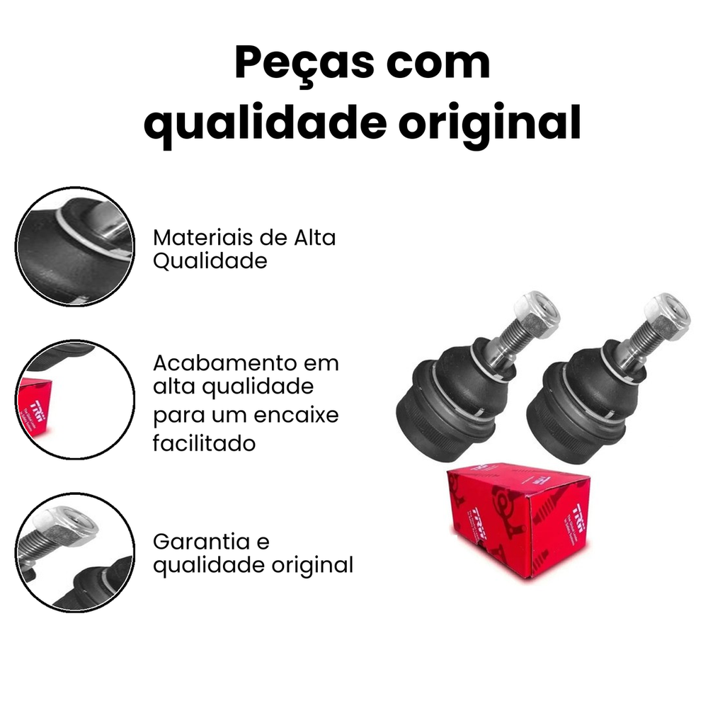 Pivô Suspensão Dianteira (Dir/Esq) Superior Master - Imagem 3