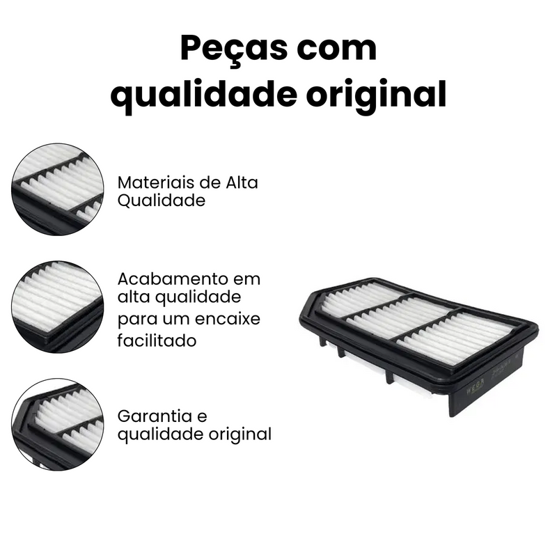 Filtro Ar Honda City Fit WRV 2014-2021 - Imagem 3