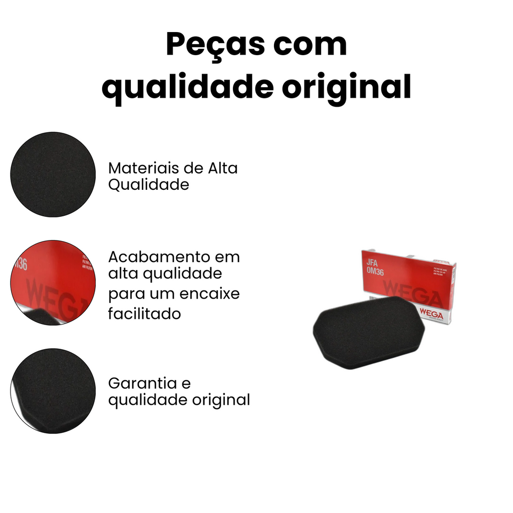 FILTRO DE AR HONDA JFA0447 - Imagem 3
