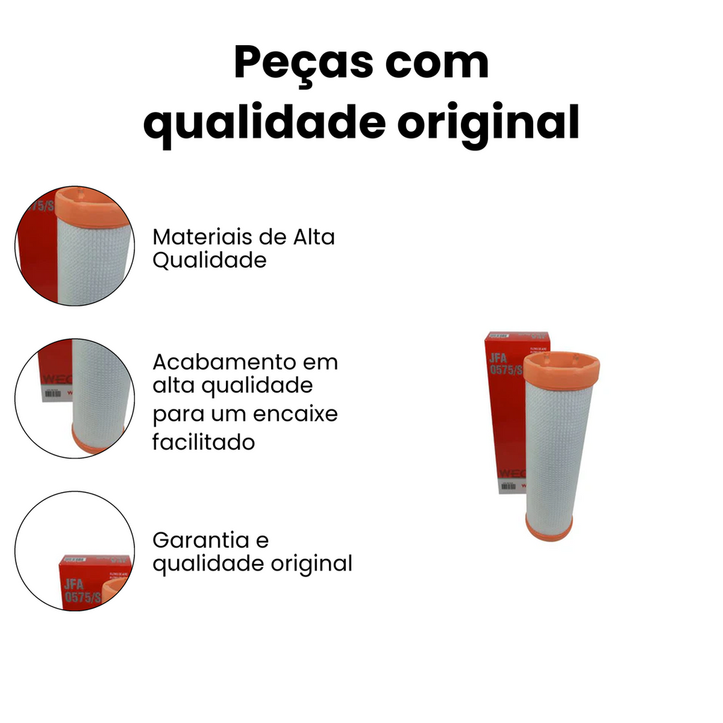 FILTRO DE AR MITSUBISHI JFA0575 - Imagem 3