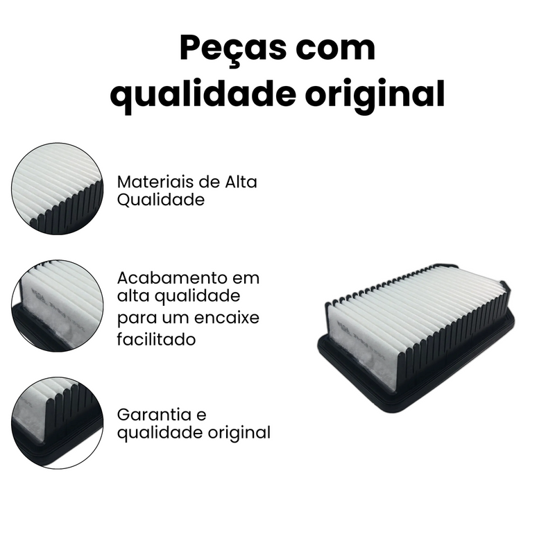 Filtro Ar Hyundai HB20 HB20 Turbo 2012-2016 Flex - Imagem 3