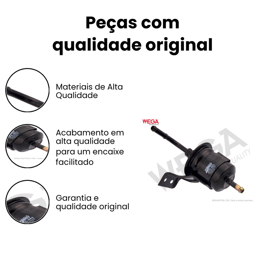 Filtro de Combustível WEGA Hilux - Imagem 3