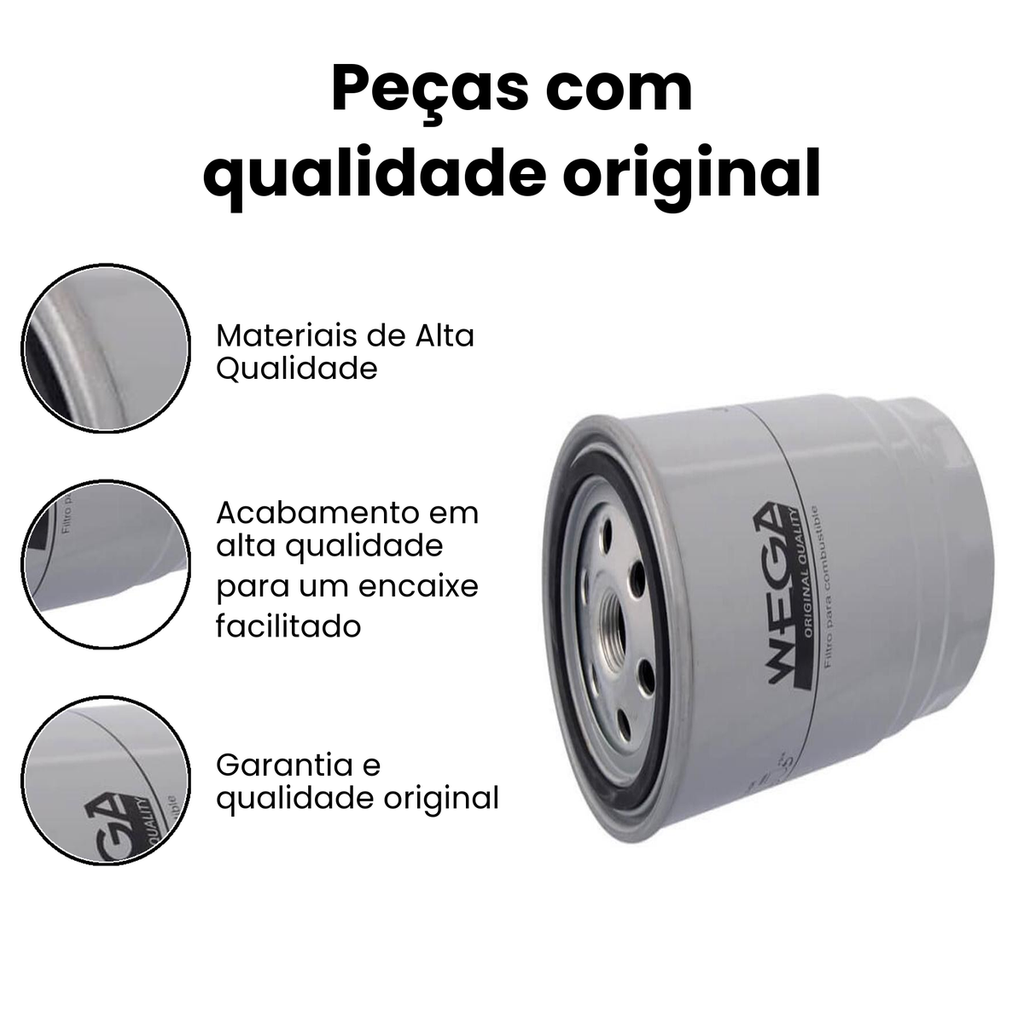 Filtro de Combustível WEGA - BONGO HR - Imagem 3