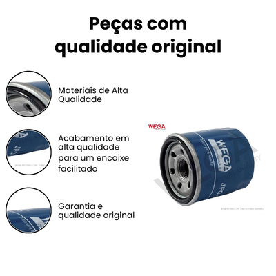 Filtro de Óleo WEGA - MARCH SHUMA - Imagem 3