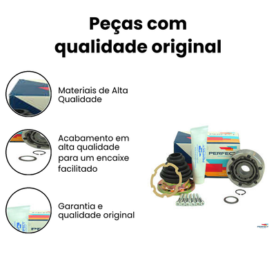 Junta Homocinética Deslizante Dianteira Doblo/Palio - Imagem 3