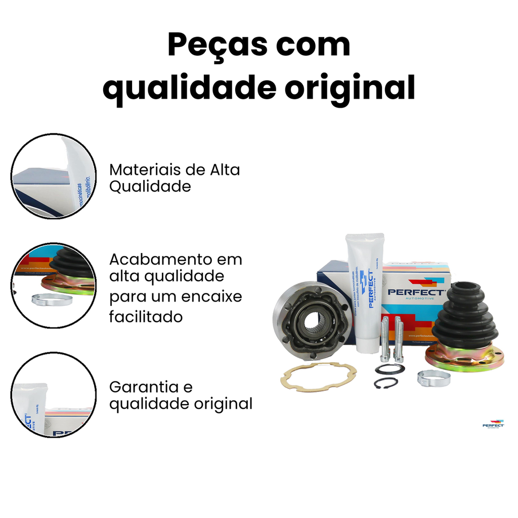 JUNTA HOMOCINÉTICA CÂMBIO KOMBI - PERFECT (JHC0234) - Imagem 3