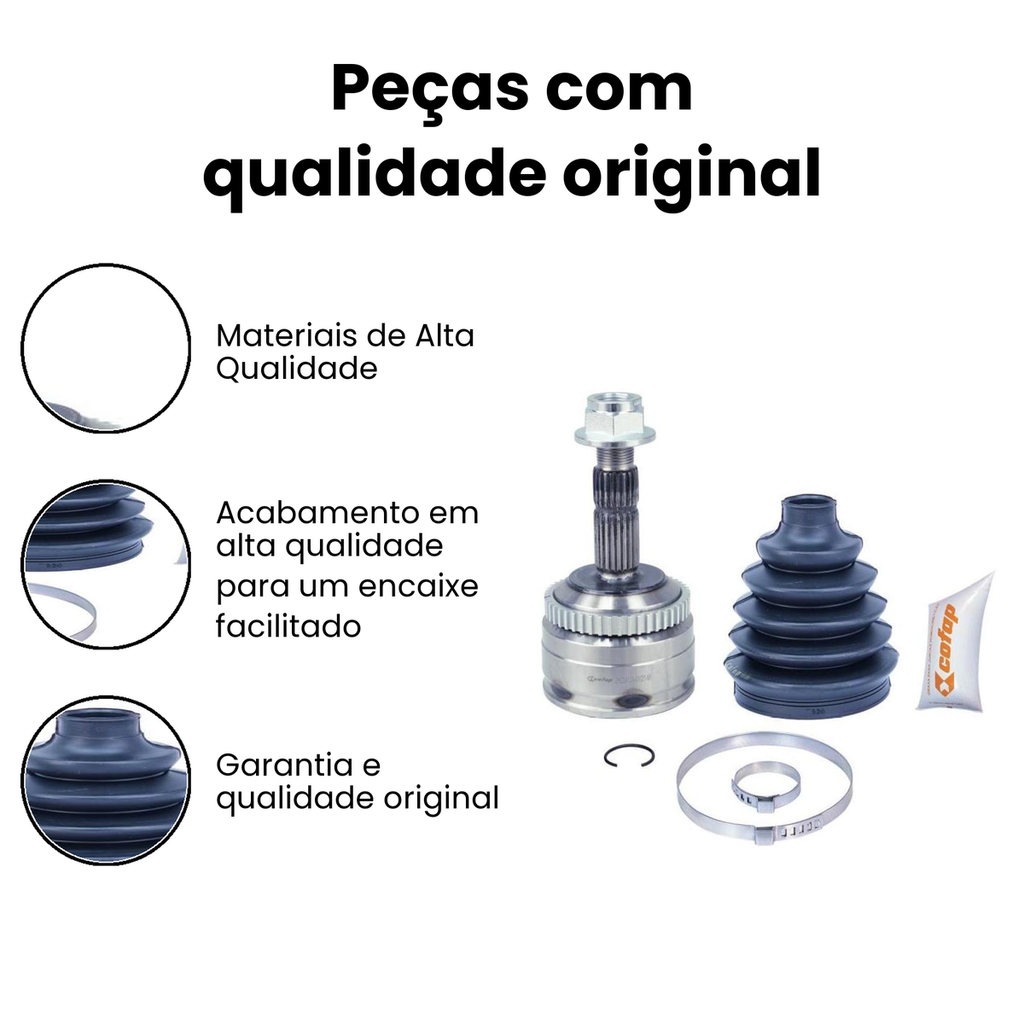 Junta Homocinética Roda Cofap Montana - Imagem 3