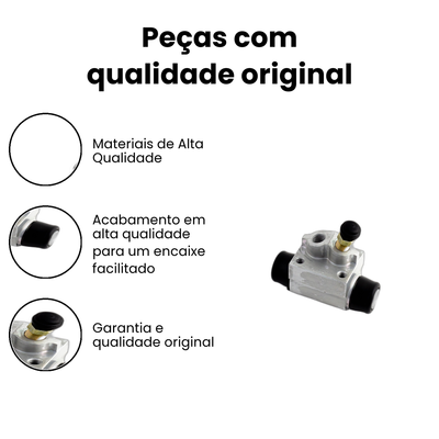 Cilindro de Roda de Freio Prisma Celta - K1081 KATHO - Imagem 3