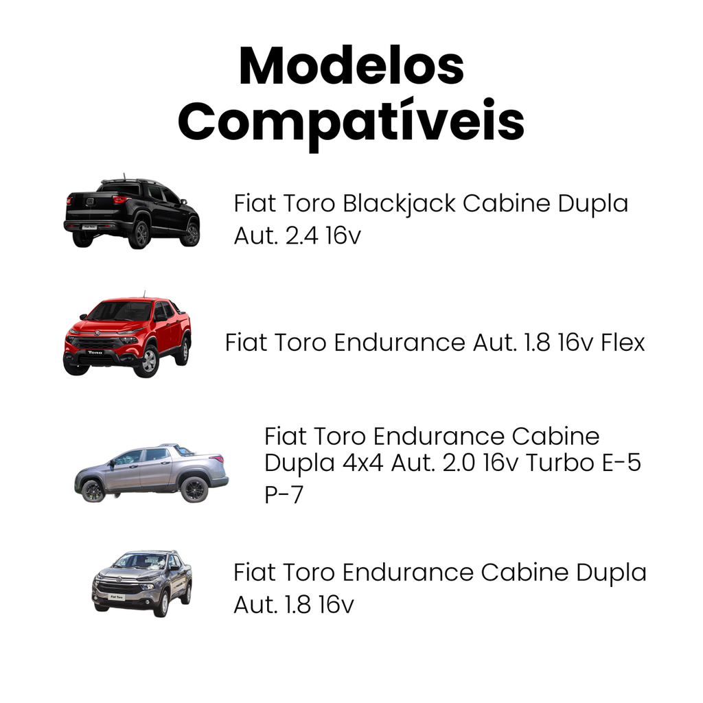 BIELETA TRASEIRA DIREITA/ESQUERDA FIAT KBT0103 - Imagem 4