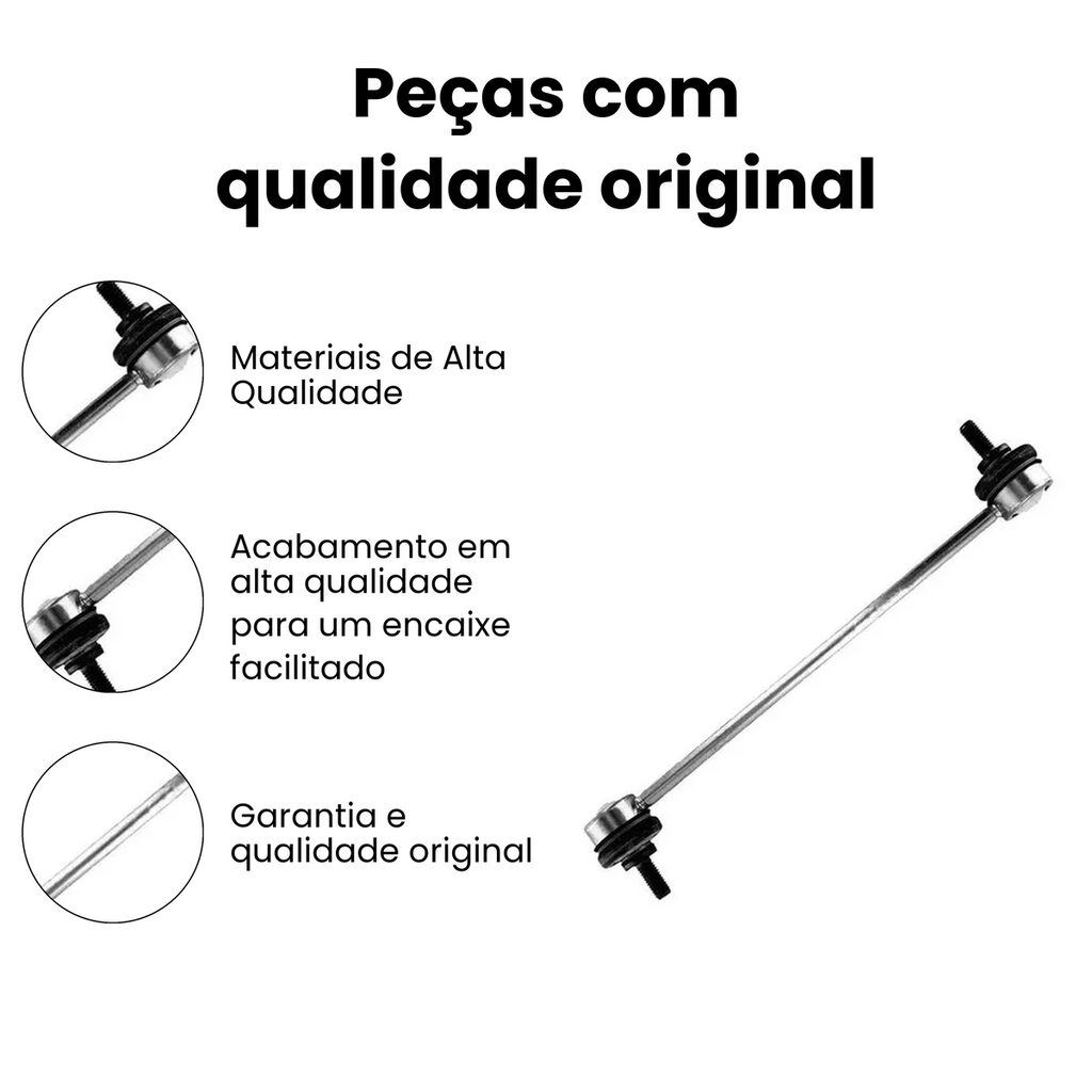 Bieleta Dianteira Fiat Bravo 2002-2017 Cronos Linea Punto St - Imagem 3