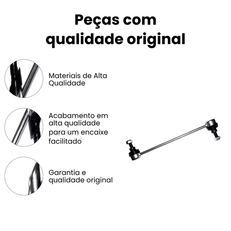 Bieleta Direita Esquerda Renault Captur 2011-2019 Duster 201 - Imagem 3