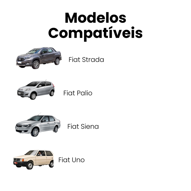 Bieleta Dianteira Fiat Strada 1996-2019 Palio 1998-2016 Sien - Imagem 4