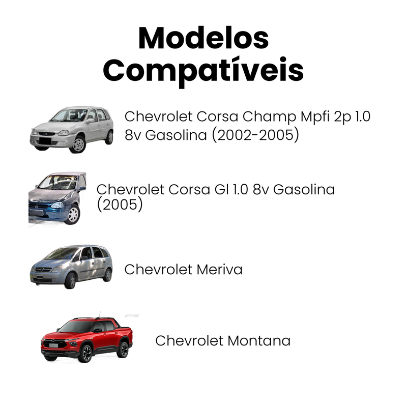 Bieleta Chevrolet Corsa 2002-2005 Meriva Montana Vectra 2005 - Imagem 4