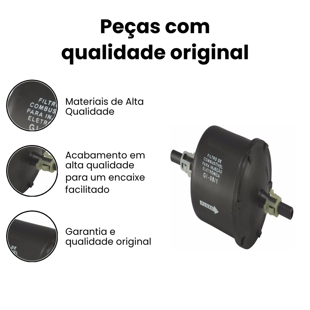 Filtro de Combustível MAHLE KL237 - Parati Gol - Imagem 3