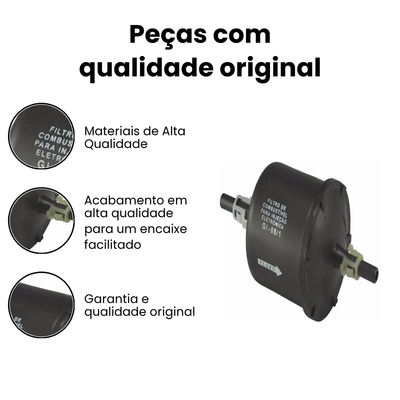 Filtro de Combustível MAHLE KL237 - Parati Gol - Imagem 3