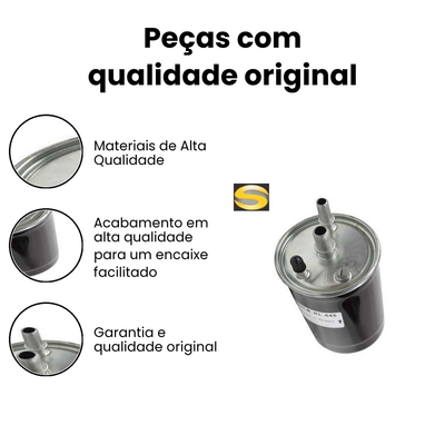 Filtro de Combustível MAHLE KL445 LB/LO 710 - Imagem 3