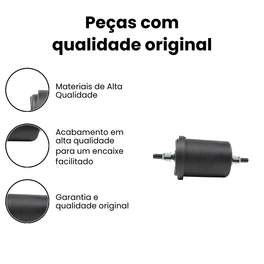 Filtro de Combustível MAHLE KL635 - Crossfox - Imagem 3