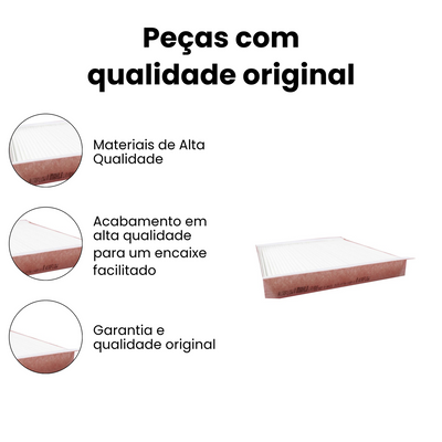 Filtro de Cabine CHEVROLET LA0189 - Imagem 3