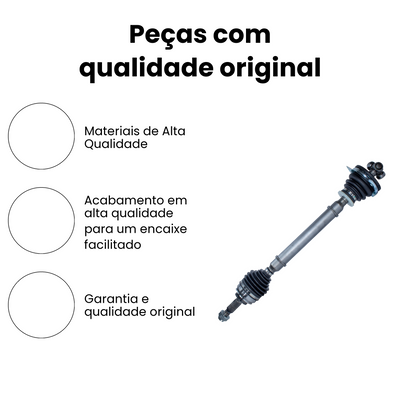 Semi Eixo Lado Esquerdo Renault Logan Sandero - Imagem 3