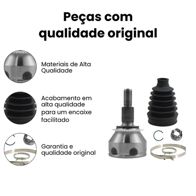 Junta Homocinética Fixa VW Virtus Polo Original - Imagem 3