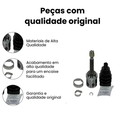 Junta Homocinetica Roda Hyundai i30 1.6 1.8 Tucson 2.0 2.7 S - Imagem 3