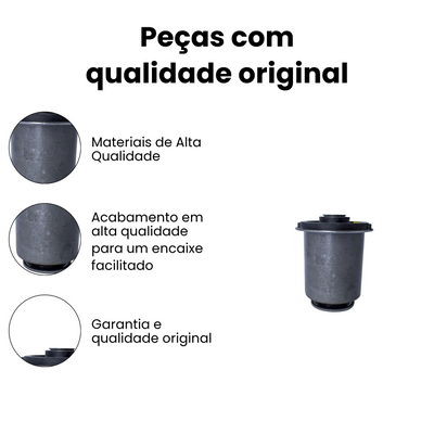 Bucha Bandeja Dianteira Hilux 4x2 4x4 1992 a 2024 Direita Es - Imagem 3