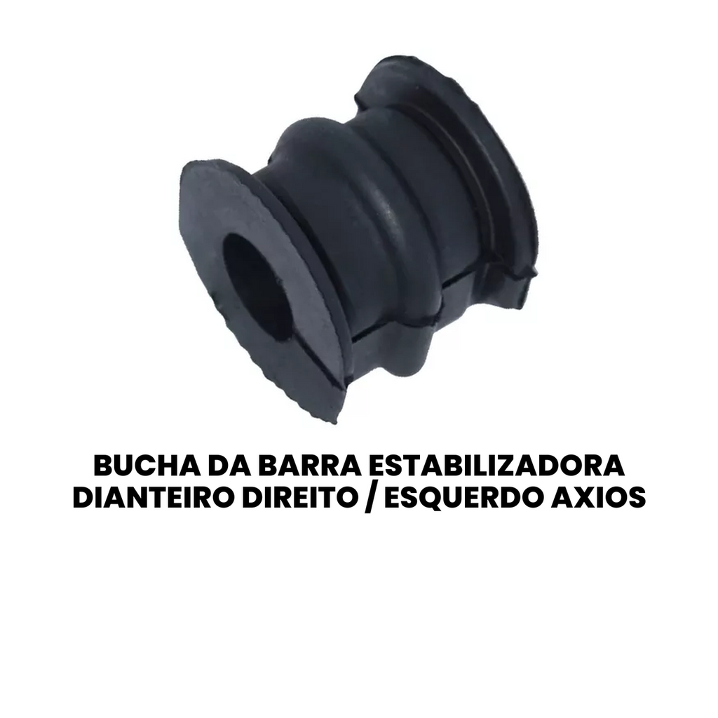 BUCHA DA BARRA ESTABILIZADORA DIANTEIRO DIREITO / ESQUERDO AXIOS NISSAN LT80108 - Imagem 2