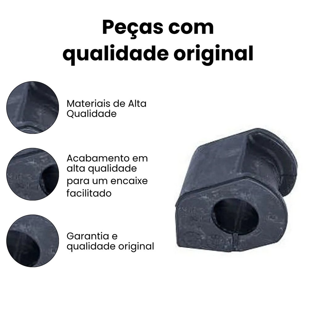 BUCHA DA BARRA ESTABILIZADORA DIANTEIRO DIREITO / ESQUERDO TOYOTA LT80109 - Imagem 3