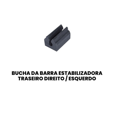 BUCHA DA BARRA ESTABILIZADORA TRASEIRO DIREITO / ESQUERDO HONDA LT80260 - Imagem 2