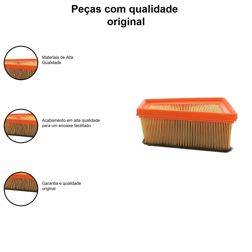 Filtro de Ar MAHLE Livina - Imagem 3