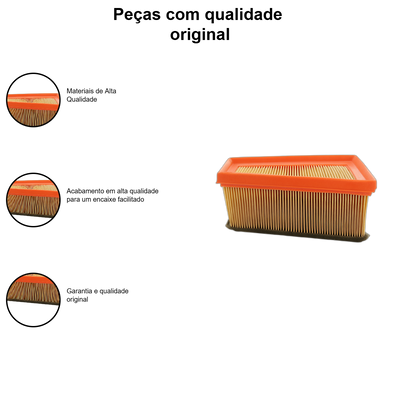 Filtro de Ar MAHLE Livina - Imagem 3